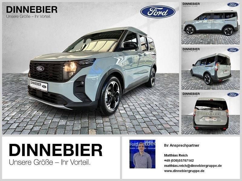 Cactus grey Gebraucht 2024 Ford Tourneo Courier Active Van / Kleinbus | 24.795 € (Fairer Preis) - Bild 1/4