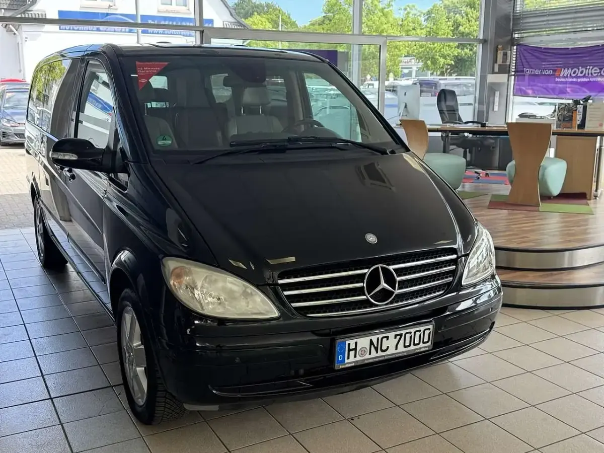 Gebraucht Mercedes Viano 150 PS (110 kW) 2008 Schwarz Van / Kleinbus