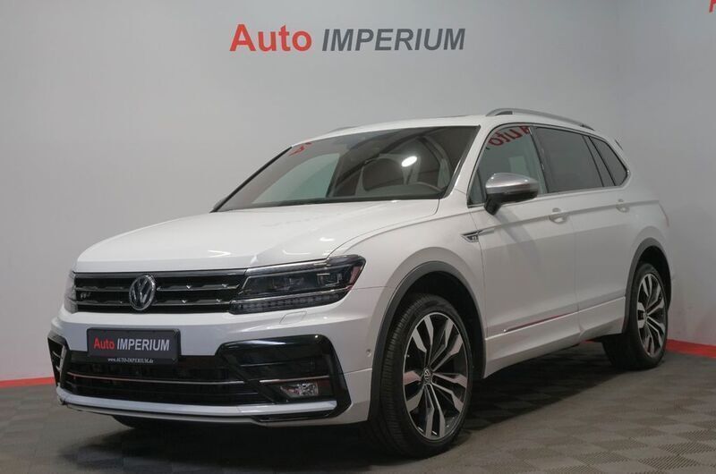 Pure white Gebraucht 2019 VW Tiguan Allspace R-line SUV | 35.990 € (Fairer Preis) - Bild 1/4