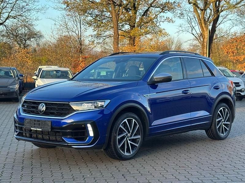 Blau Gebraucht 2021 VW T-Roc R SUV | 28.980 € (Guter Preis) - Bild 1/4