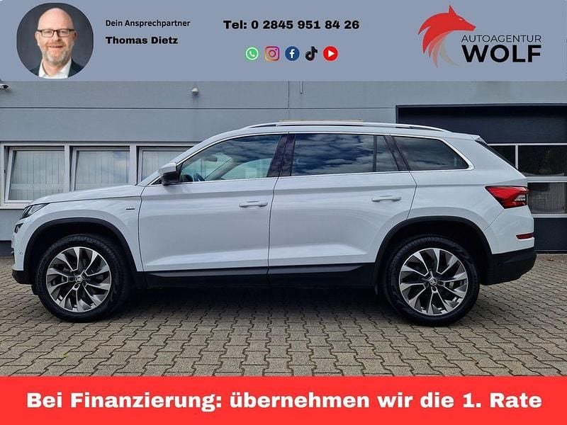 Weiß Gebraucht 2021 Skoda Kodiaq Clever SUV | 31.500 € (Fairer Preis) - Bild 1/4