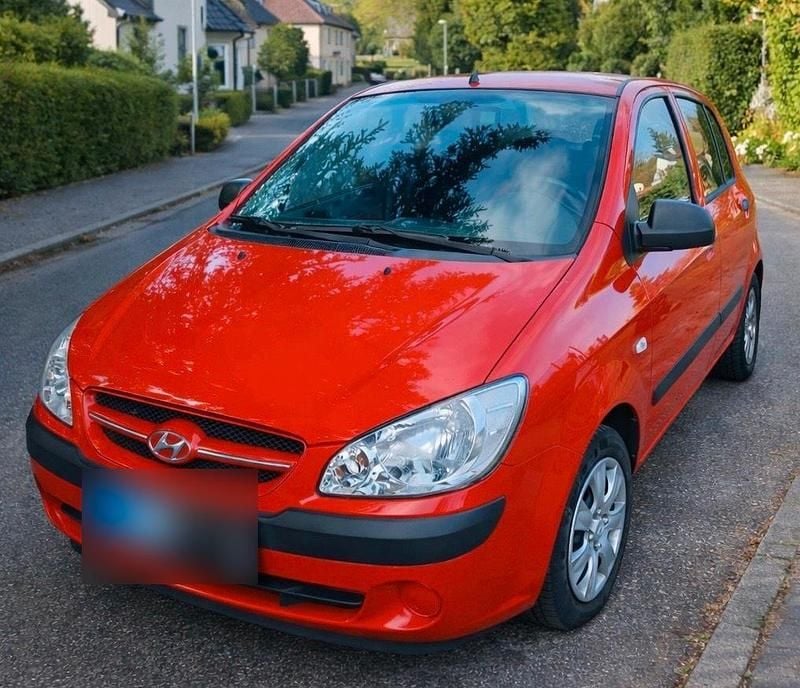 Second-hand Hyundai Getz 2009 Roșu Hatchback