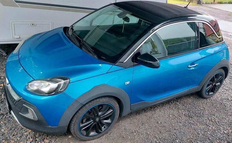 Blau Gebraucht 2014 Opel Adam Rocks Rocks Kleinwagen | 7.325 € (Etwas zu teuer) - Bild 1/4