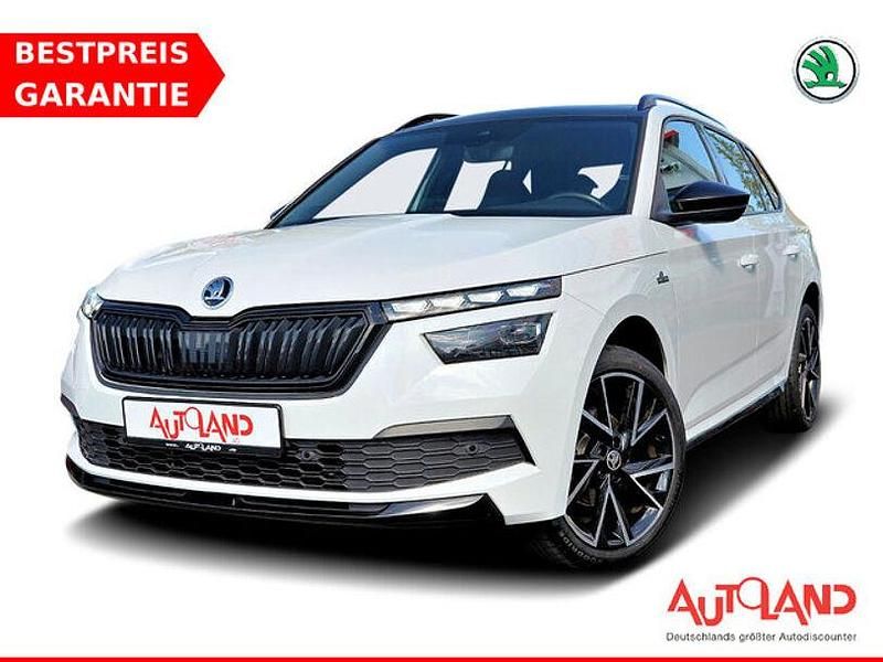 Weiß Gebraucht 2021 Skoda Kamiq Monte Carlo SUV | 24.950 € (Teuer) - Bild 1/4