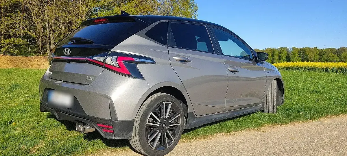 Gebraucht Hyundai i20 N Line 120 PS (88 kW) 2022 Grau Kleinwagen