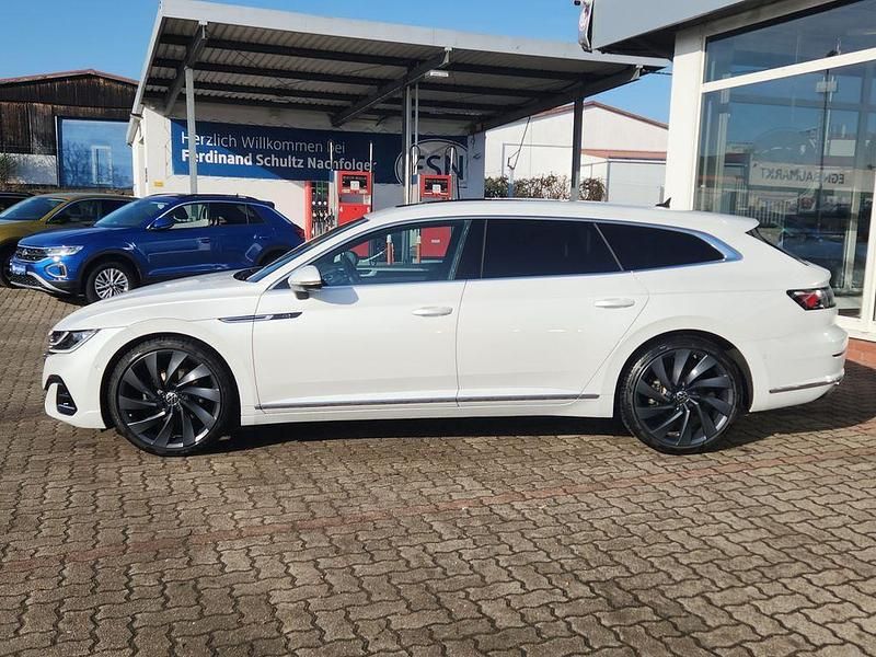 Gebraucht VW Arteon R-line 200 PS (147 kW) 2021 Oryxweiß perlmutteffekt Coupé