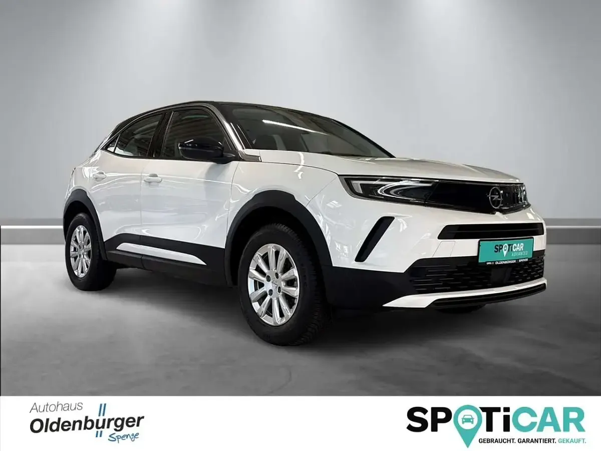 Gebraucht Opel Mokka-e Edition 100 kW (136 PS) 2022 Jadeweiß / dach schwarz SUV