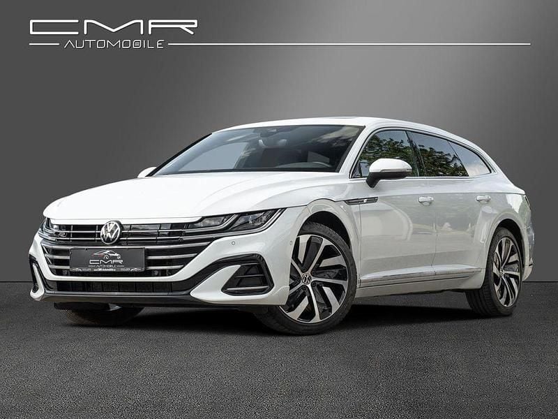 Weiß Gebraucht 2021 VW Arteon R-line Kombi | 27.452 € (Fairer Preis) - Bild 1/4