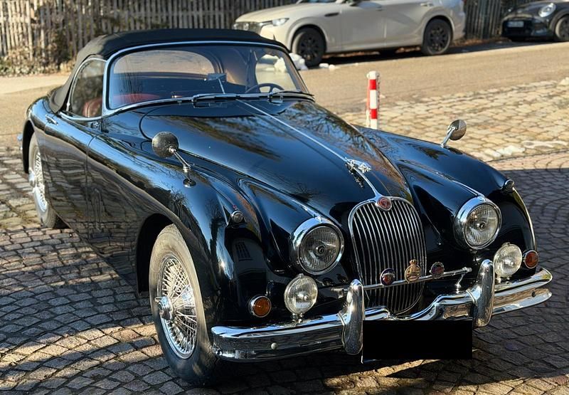 Gebraucht Jaguar XK S 1958 Schwarz Cabrio