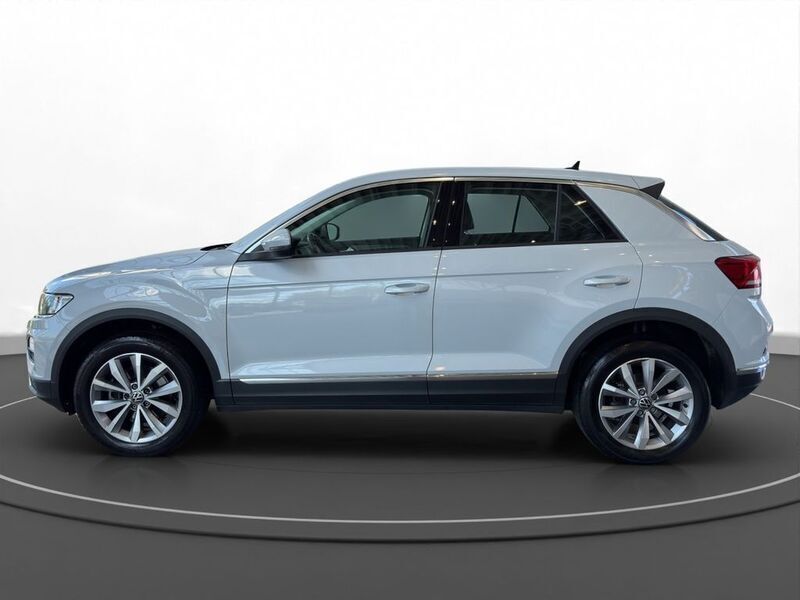 Gebraucht VW T-Roc Style 150 PS (110 kW) 2021 Whitesilver (silber) SUV