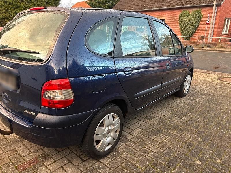 Gebraucht Renault Scénic 107 PS (78 kW) 2002 Blau Van / Kleinbus