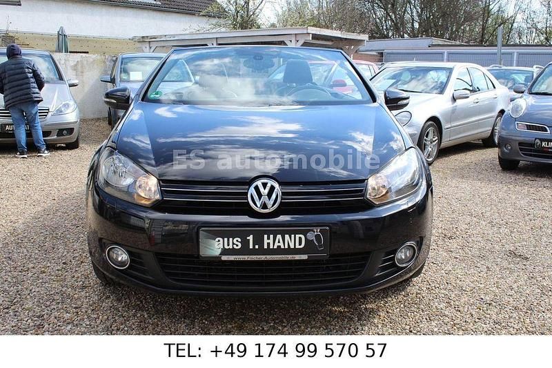 Gebraucht VW Golf Cabriolet 160 PS (117 kW) 2013 Schwarz Cabrio
