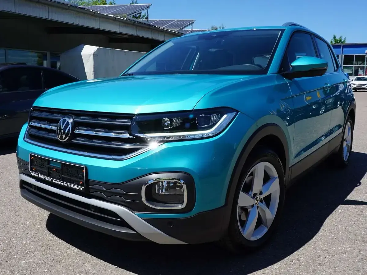 Gebraucht VW T-Cross Style 110 PS (80 kW) 2022 Makena türkis metallic SUV