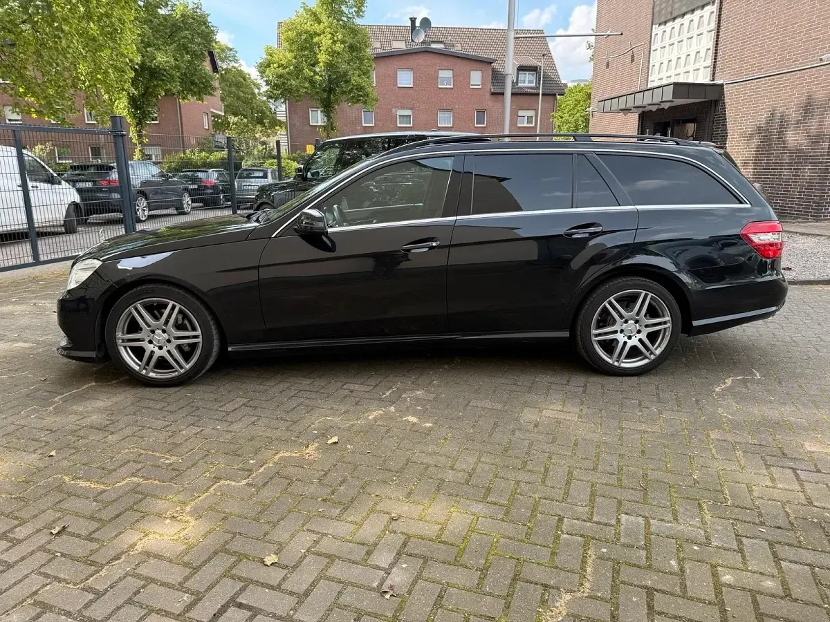 Brugt Mercedes E250 AMG 204 HK (150 kW) 2012 Sort Stationcar