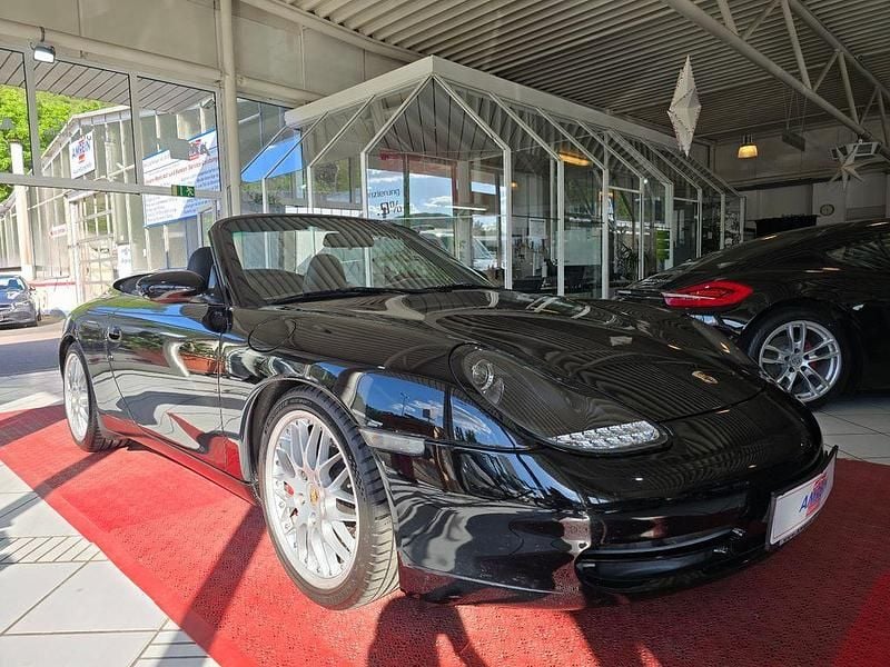 Schwarz Gebraucht 2001 Porsche 996 Cabrio | 26.900 € (Superpreis) - Bild 1/4