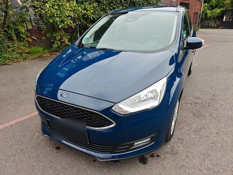 Blau Gebraucht 2017 Ford C-MAX Trend Van / Kleinbus | 8.200 € (Superpreis) - Bild 1/4