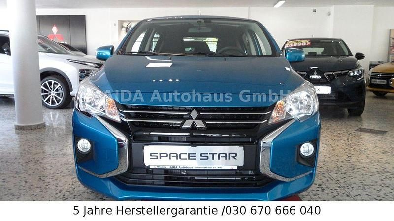 Atollblau (p) Neu 2025 Mitsubishi Space Star Select+ Limousine | 17.990 € - Bild 1/4