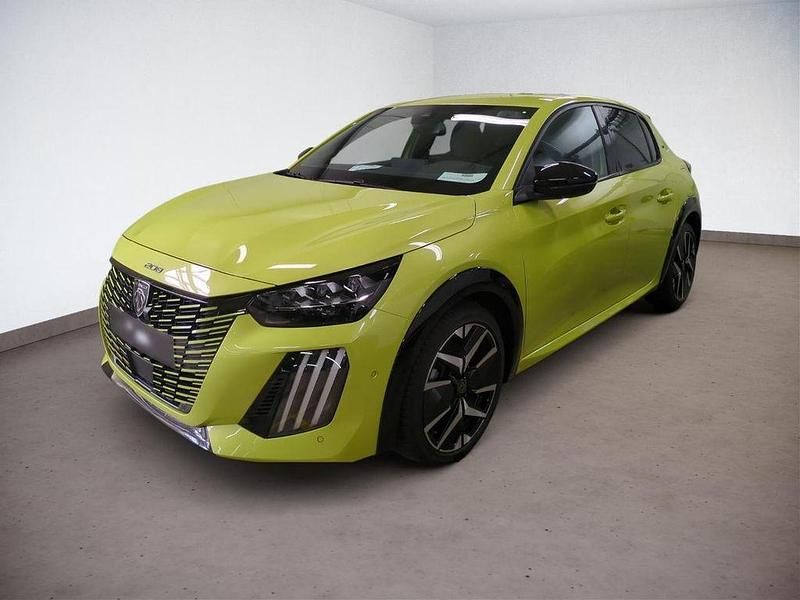Gelb aguedagelb (metallic) Gebraucht 2024 Peugeot 208 GT Kleinwagen | 19.180 € - Bild 1/4