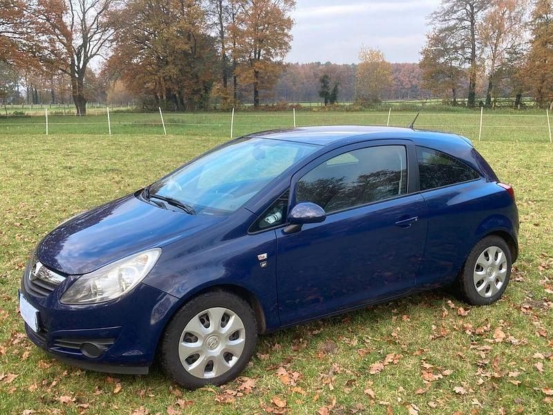 Blau Gebraucht 2010 Opel Corsa Edition Limousine | 3.600 € (Fairer Preis) - Bild 1/4
