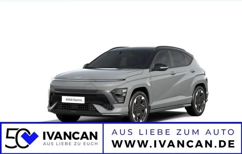 Shadow grey / abyss black Neu 2025 Hyundai Kona N Line SUV | 39.690 € (Fairer Preis) - Bild 1/1