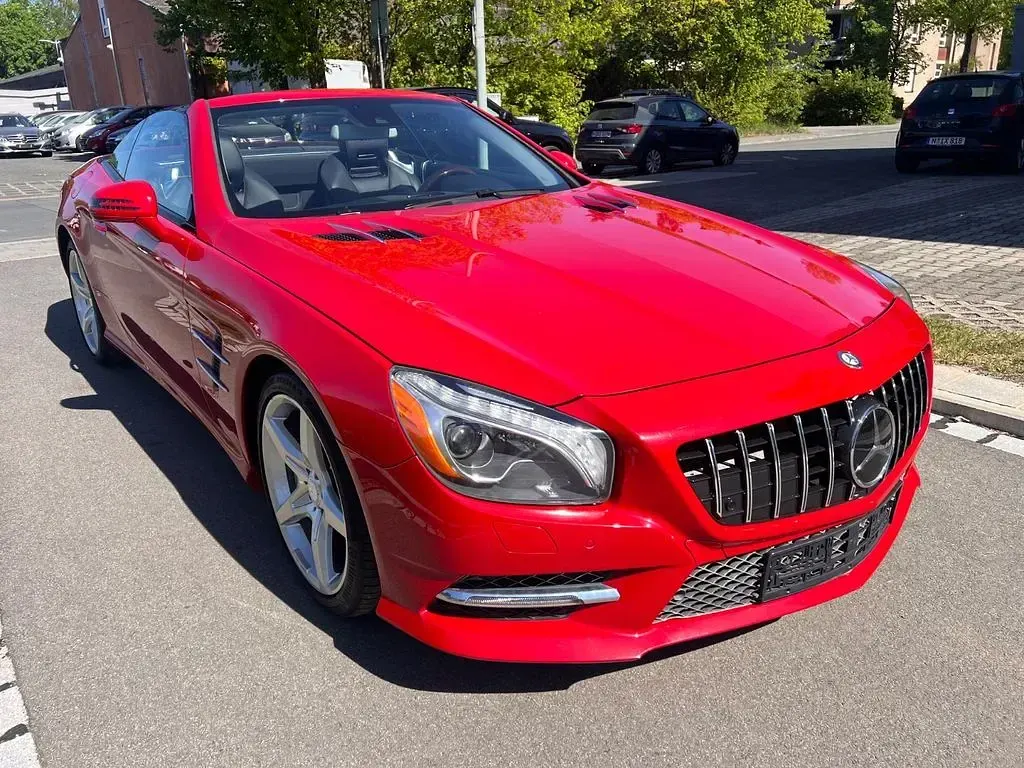 Gebraucht Mercedes SL500 AMG 435 PS (319 kW) 2013 Rot Cabrio