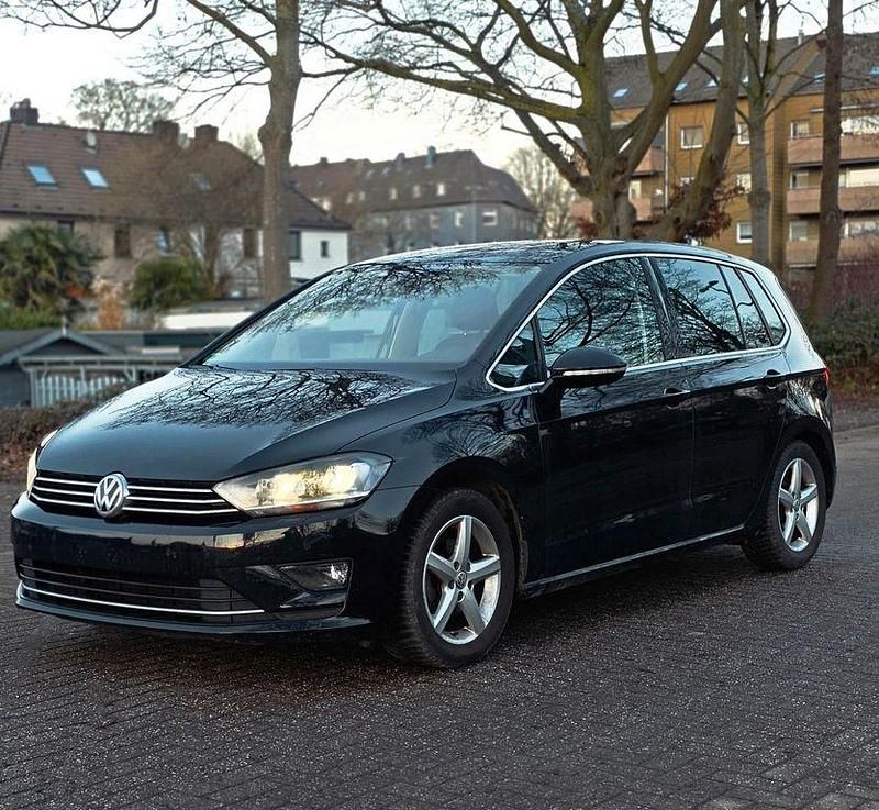 Gebraucht VW Golf Sportsvan Highline 150 PS (110 kW) 2016 Schwarz Van / Kleinbus