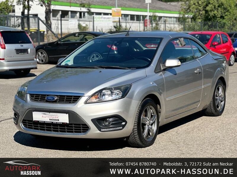 Silber Gebraucht 2009 Ford Focus Cabriolet Titanium Cabrio | 5.999 € (Teuer) - Bild 1/4