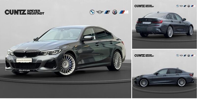 Mineralgrau Gebraucht 2021 Alpina B3 Limousine | 58.250 € (Superpreis) - Bild 1/4