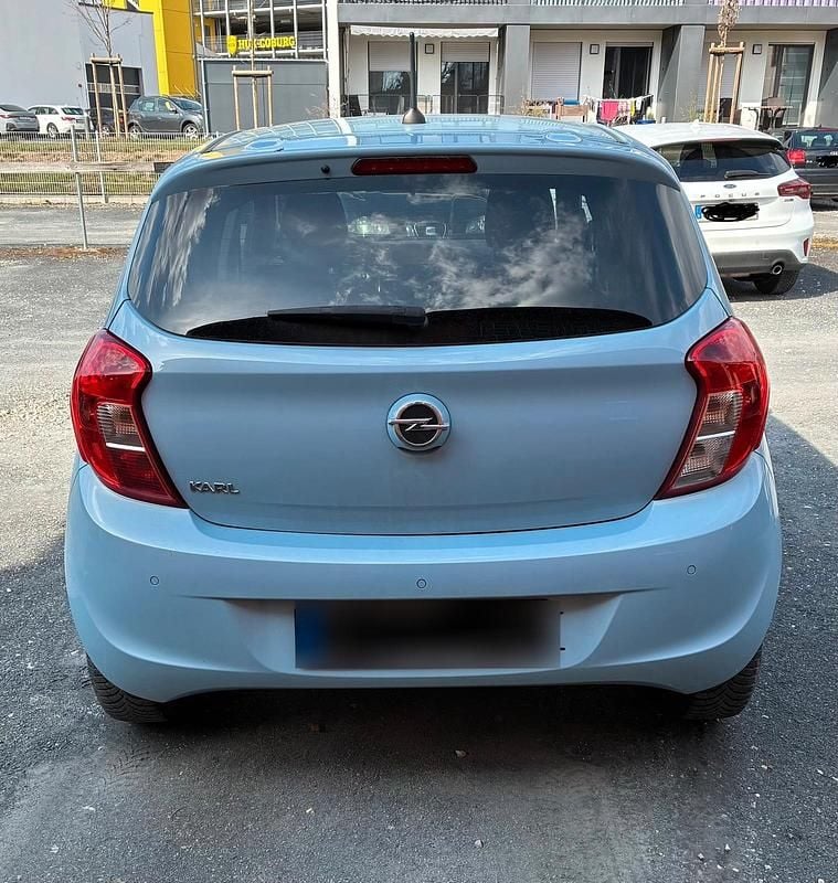 Gebraucht Opel Karl Exklusiv 75 PS (55 kW) 2015 Blau Kleinwagen