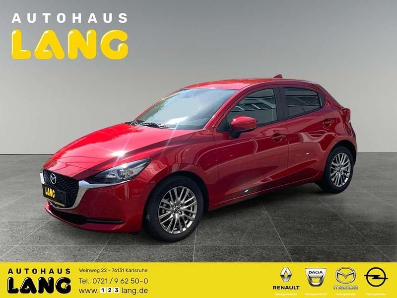 Soul red crystal m (metallic) Gebraucht 2021 Mazda 2 Kizoku Kleinwagen | 15.990 € (Fairer Preis) - Bild 1/4