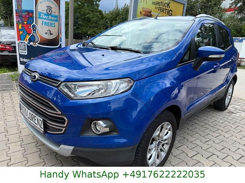 Blau Gebraucht 2015 Ford Ecosport Titanium SUV | 5.900 € (Guter Preis) - Bild 1/4