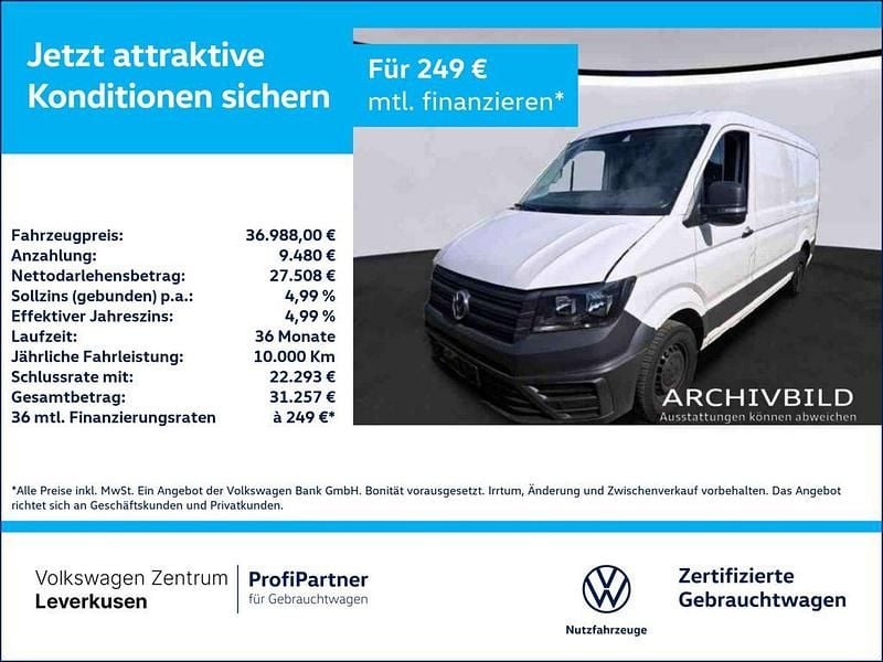 Weiss Gebraucht 2024 VW Crafter Van | 36.988 € (Superpreis) - Bild 1/2
