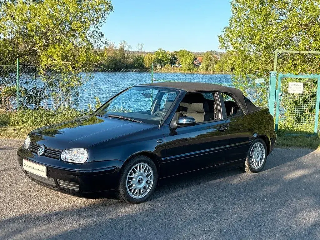 Gebraucht VW Golf Highline 75 PS (55 kW) 1999 Blau Cabrio