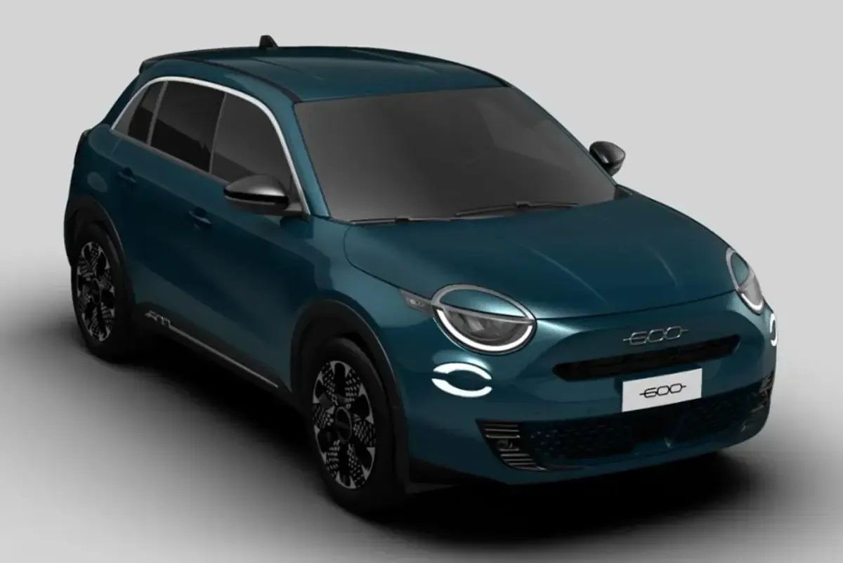 Neu Fiat 600 La Prima 136 PS (100 kW) 2026 Mare grün sonderlackierung SUV