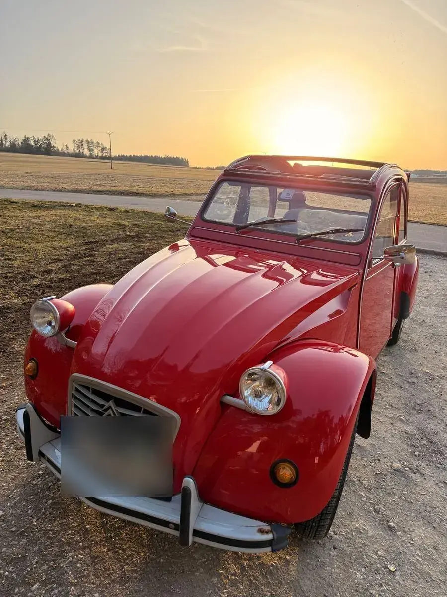 Gebraucht Citroën 2CV 27 PS (19 kW) 1989 Rot Limousine