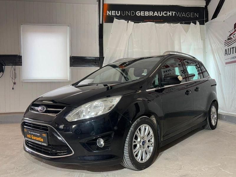 Schwarz Gebraucht 2012 Ford Grand C-Max Titanium Van / Kleinbus | 5.690 € (Fairer Preis) - Bild 1/4