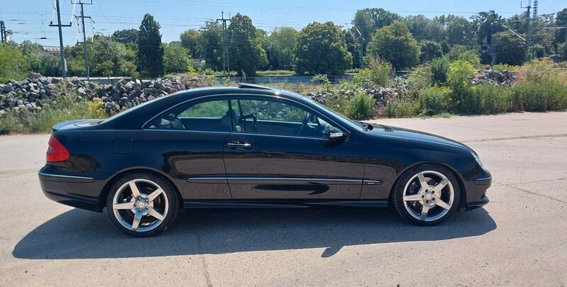 Schwarz Gebraucht 2008 Mercedes CLK280 AMG Coupé | 13.900 € (Fairer Preis) - Bild 1/4