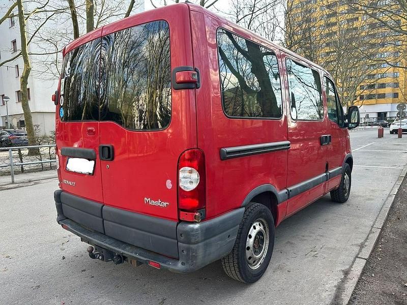 Gebraucht Renault Master 120 PS (88 kW) 2008 Rot Van / Kleinbus