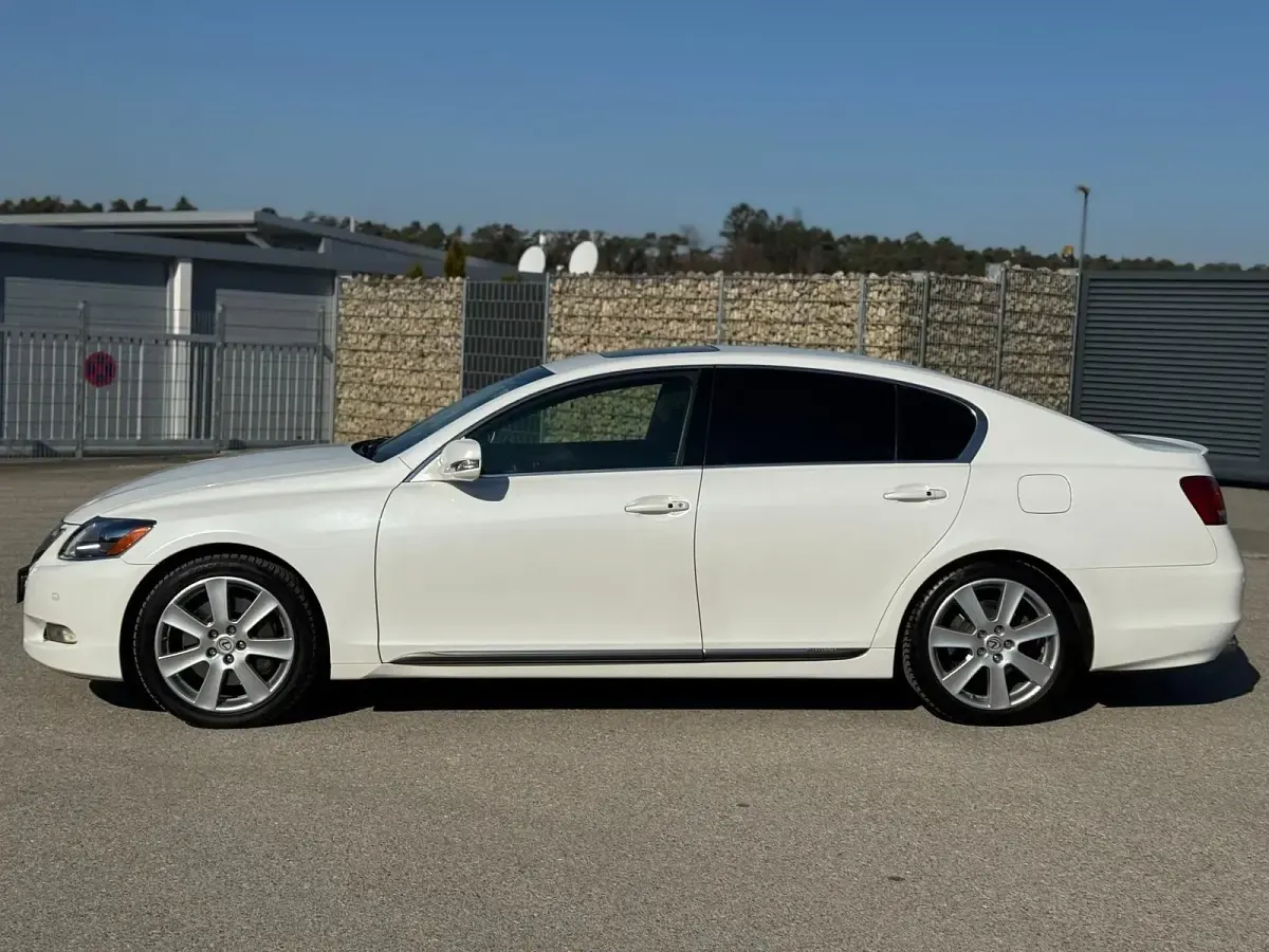 Gebraucht Lexus GS450H Luxury Line 345 PS (253 kW) 2008 Weiß Limousine