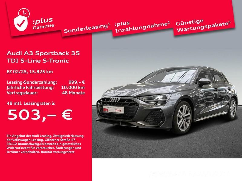 Gebraucht Audi A3 S-Line 150 PS (110 kW) 2025 Grau Limousine
