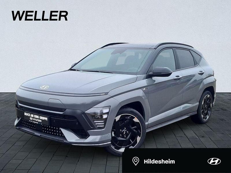 Grau Gebraucht 2025 Hyundai Kona N Line SUV | 39.290 € (Etwas zu teuer) - Bild 1/4