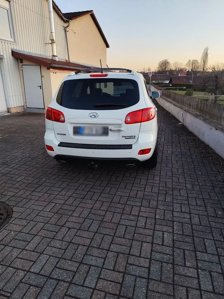 Gebraucht Hyundai Santa Fe GLS 155 PS (114 kW) 2009 Weiß SUV
