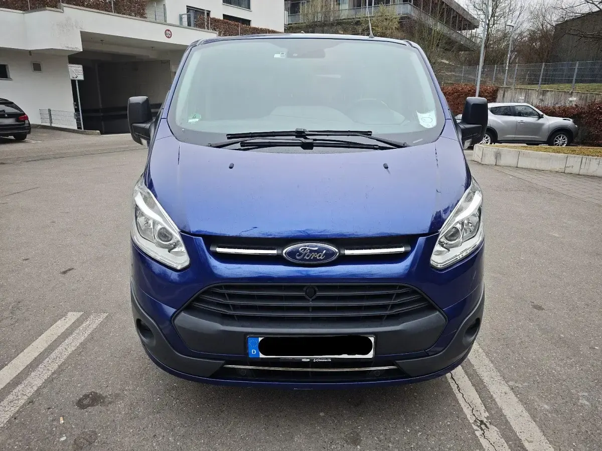 Usata Ford Transit Custom 170 CV (125 kW) 2017 Blu Monovolume