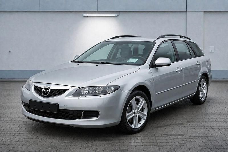 Gebraucht Mazda 6 Active 120 PS (88 kW) 2007 Perlmuttsilber metallic Kombi