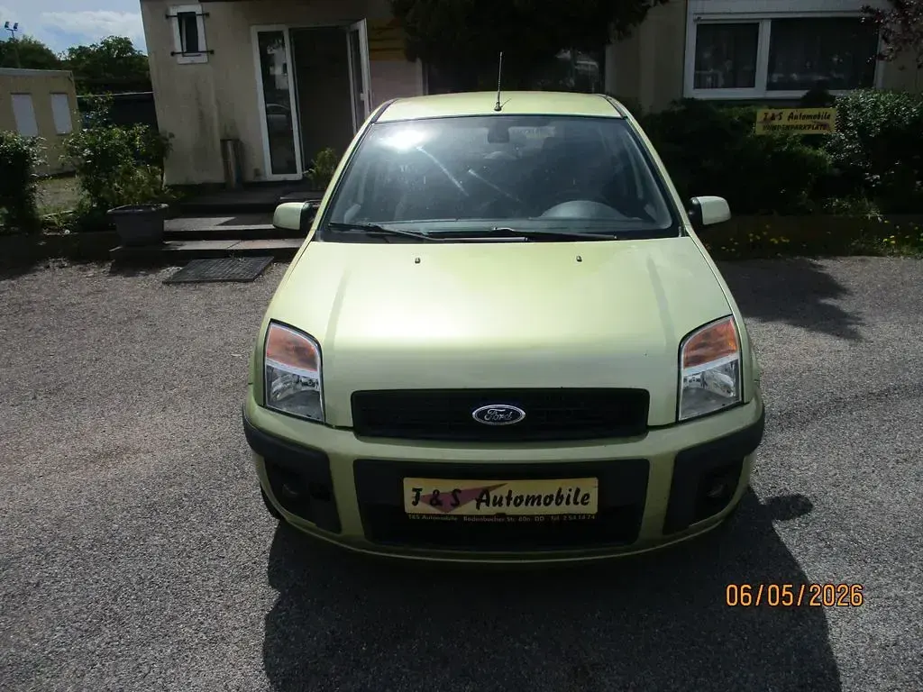 Gebraucht Ford Fusion Fun X 80 PS (58 kW) 2007 Grün Kleinwagen