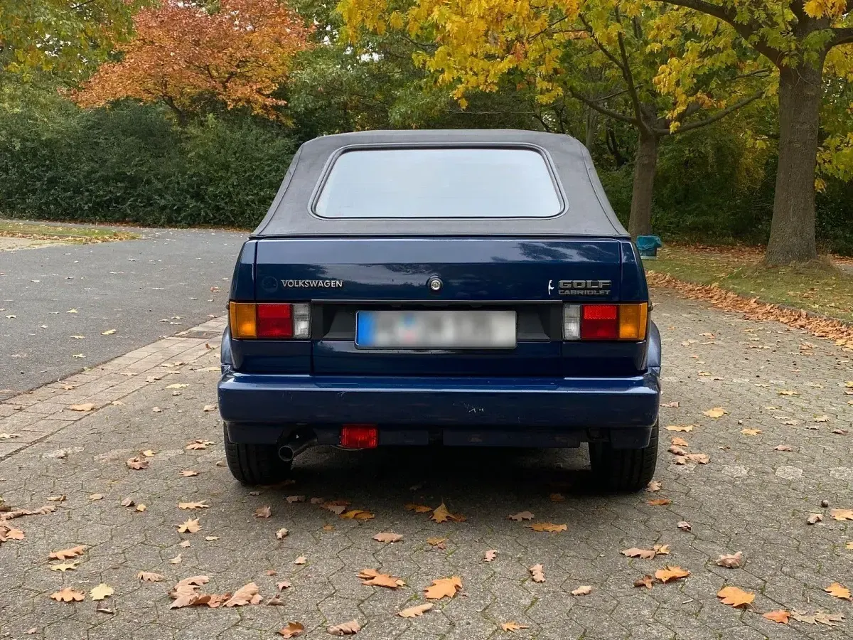 Gebraucht VW Golf Cabriolet 98 PS (72 kW) 1990 Blau Cabrio