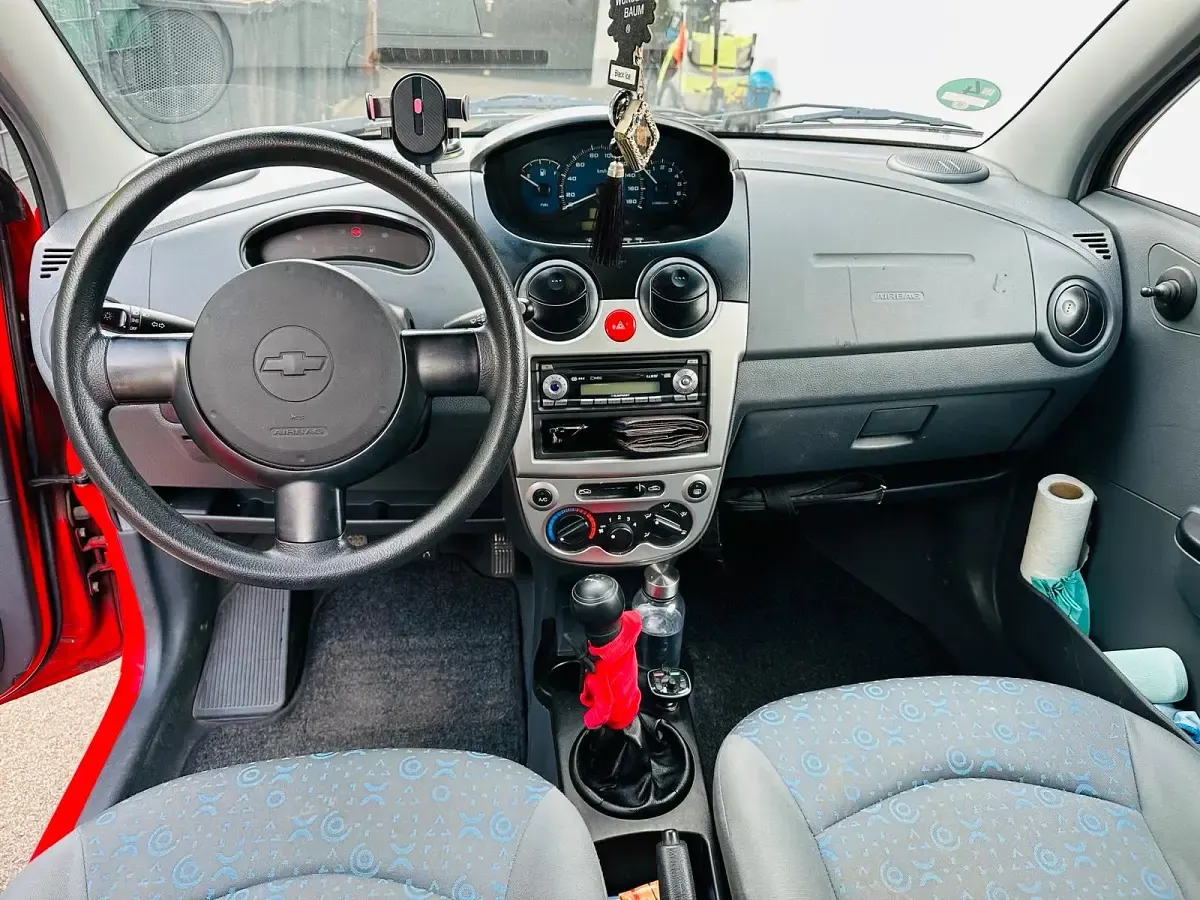 Gebraucht Chevrolet Matiz 67 PS (49 kW) 2007 Rot Kleinwagen