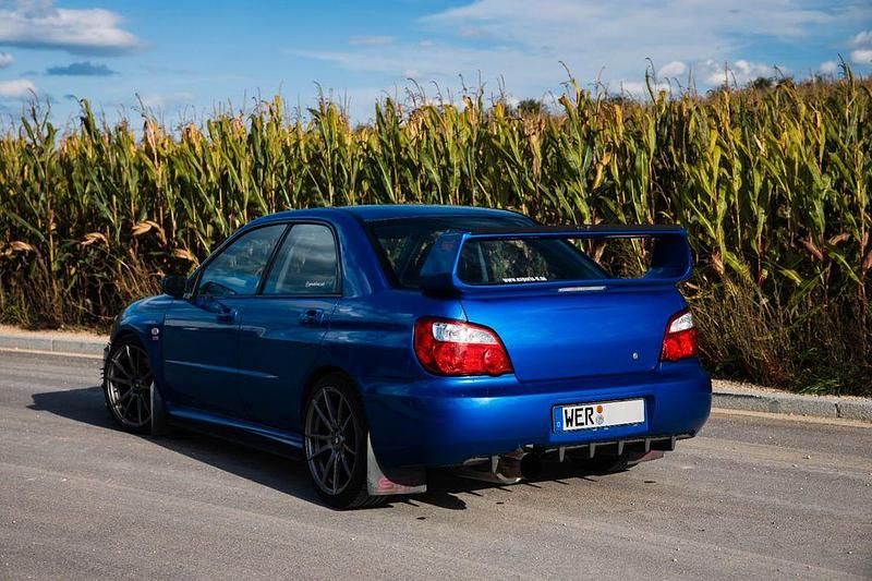 Gebraucht Subaru Impreza 265 PS (194 kW) 2003 Blau Limousine