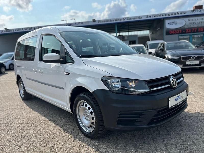 Gebraucht VW Caddy Maxi Trendline 102 PS (75 kW) 2019 Weiß Van / Kleinbus