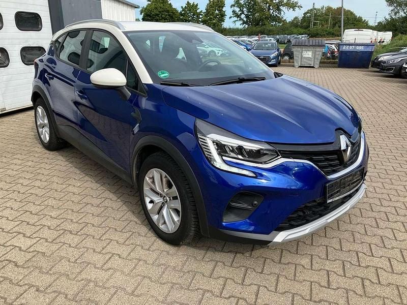 Gebraucht Renault Captur Evolution 140 PS (102 kW) 2022 Zweifarbig: ironblau und alab SUV
